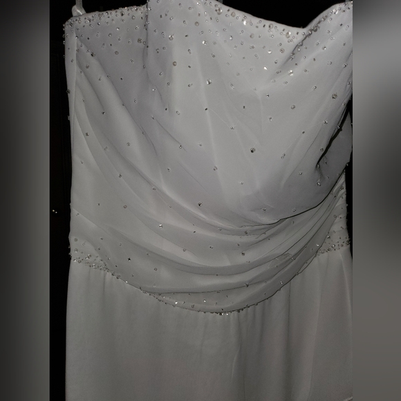 LaBelle Silk Chiffon Wedding Dress - Picture 8 of 8